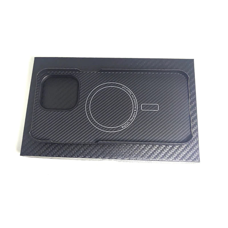 For Magsafe Magnetic for Iphone 13 14 Pro Max Case Real Carbon Fiber Phone Cover for Iphone13 Pro Mini 14 plus Case Aramid Fiber