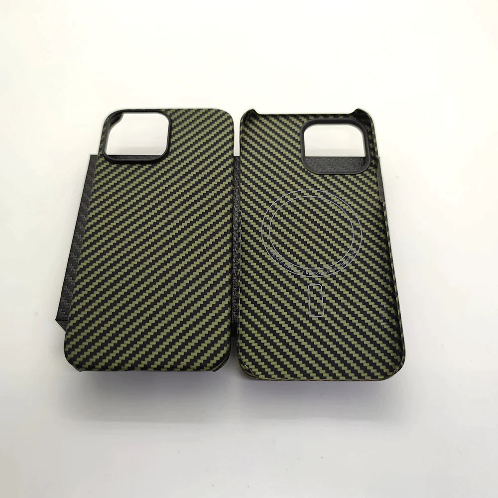 For Magsafe Magnetic for Iphone 13 14 Pro Max Case Real Carbon Fiber Phone Cover for Iphone13 Pro Mini 14 plus Case Aramid Fiber