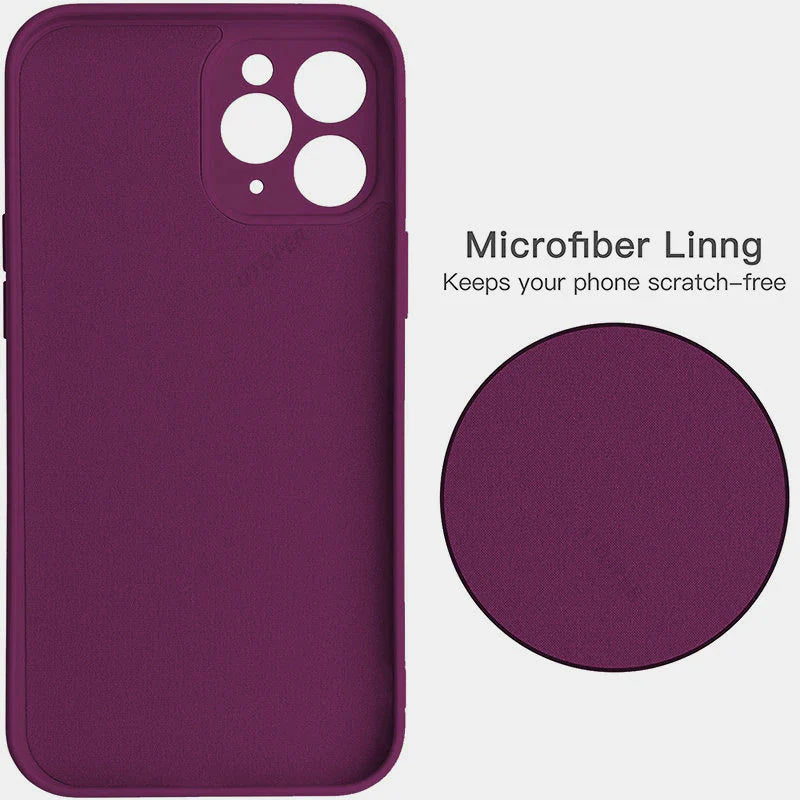 UTOPER Square Liquid Silicone Phone Case for Iphone 14 11 13 12 Pro Max Mini X XR XS 7 8 plus SE 2020 Protection Back Cover